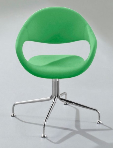 4-Fuss Sessel Samba - grün